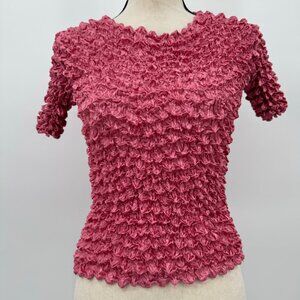 early 2000's pink popcorn top